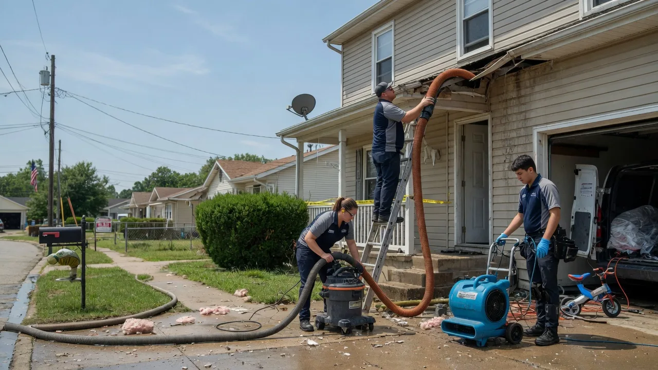 Water Damage Restoration in Fairfield, IL near me